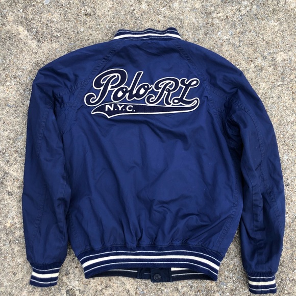 POLO RALPH LAUREN Reversible Varsity “P” Letterman - Picture 14 of 14